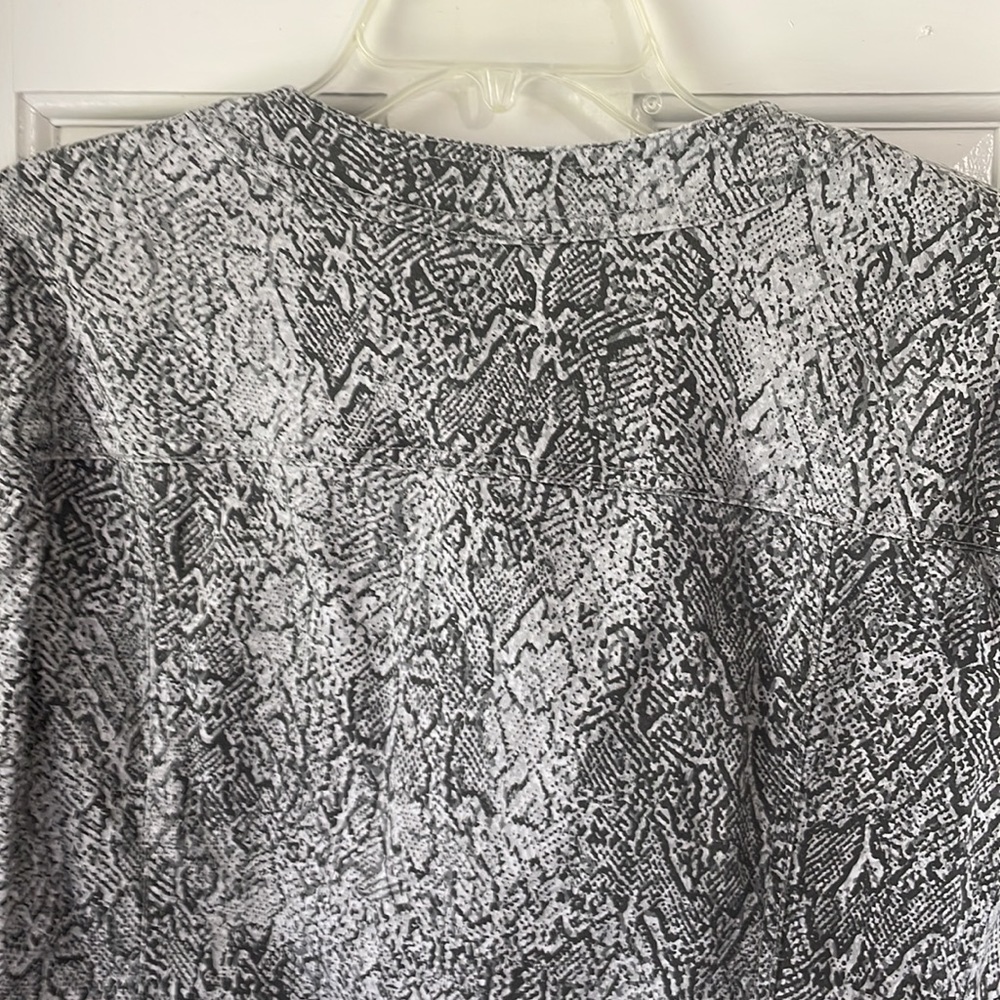 Ruby Rd. Snake Print Jacket - Picture 8 of 9